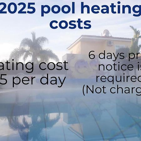 Sunset Villa Private Complex Heated Pool Αγία Νάπα Εξωτερικό φωτογραφία