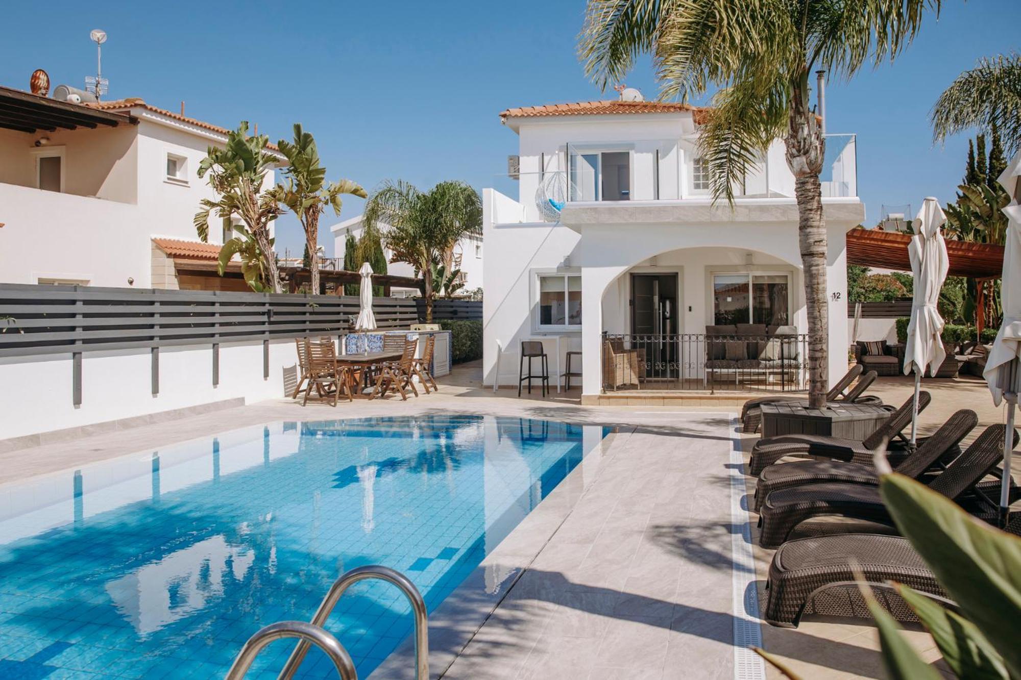 Sunset Villa Private Complex Heated Pool Αγία Νάπα Εξωτερικό φωτογραφία