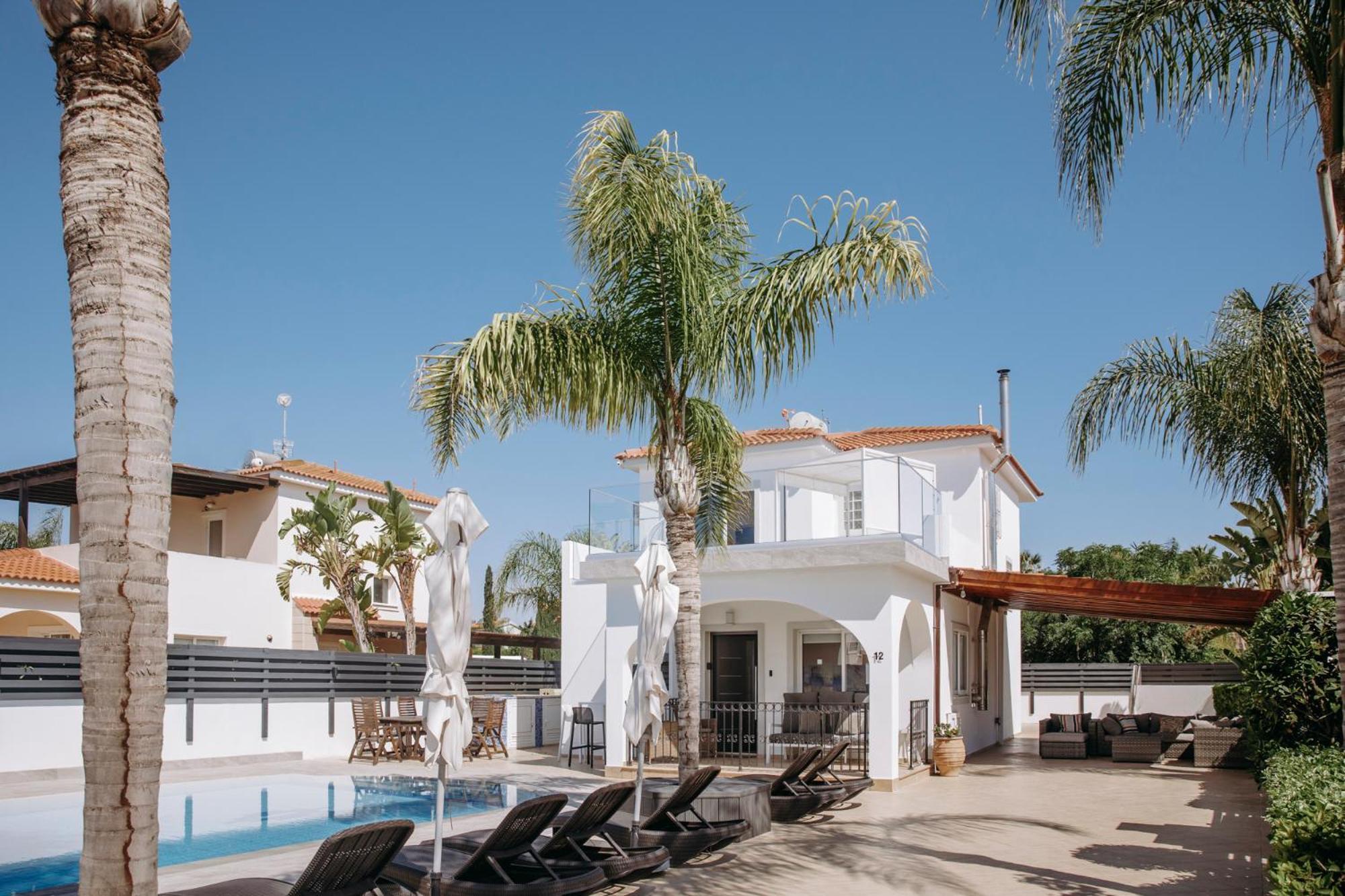 Sunset Villa Private Complex Heated Pool Αγία Νάπα Εξωτερικό φωτογραφία
