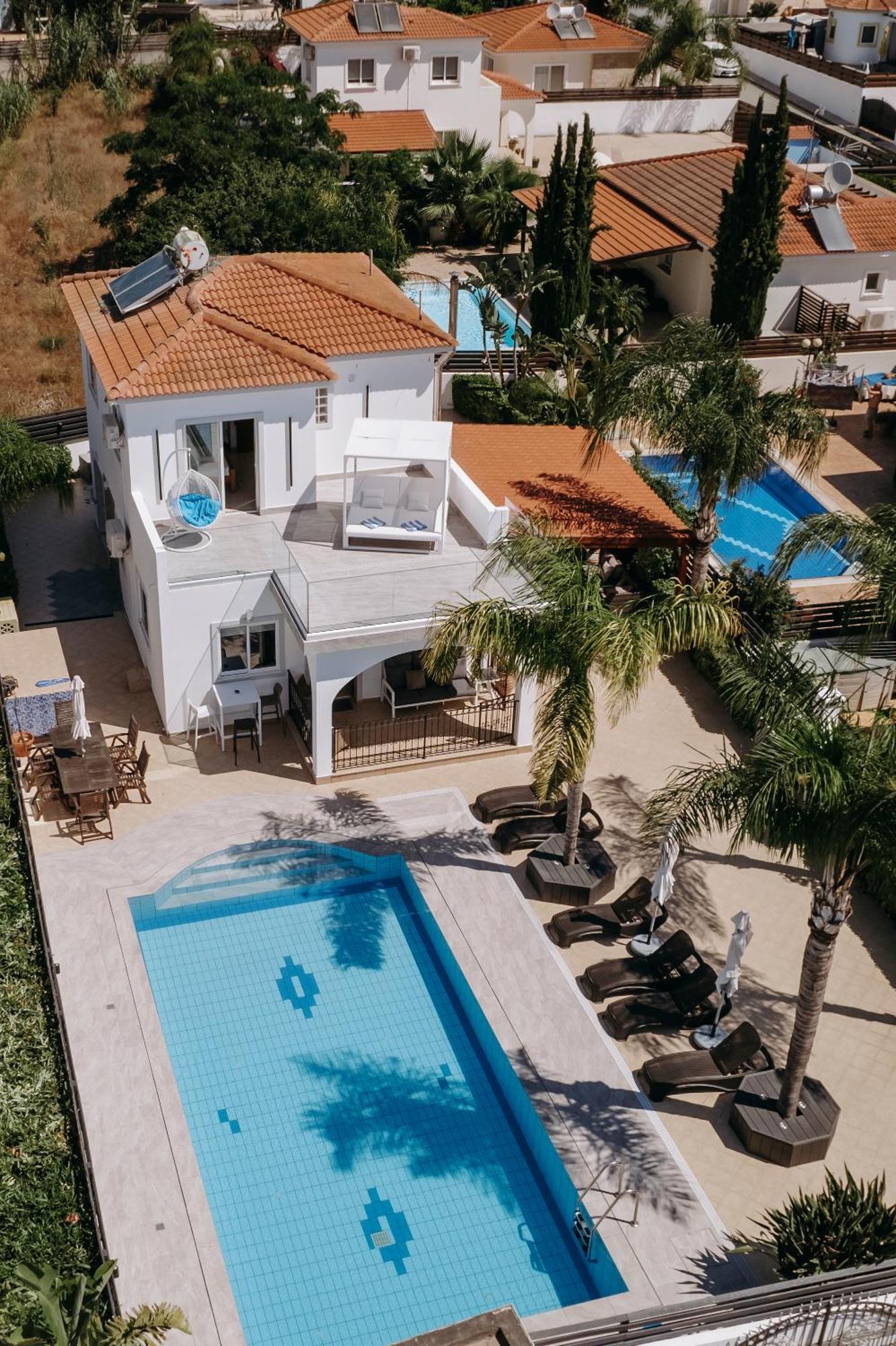 Sunset Villa Private Complex Heated Pool Αγία Νάπα Εξωτερικό φωτογραφία