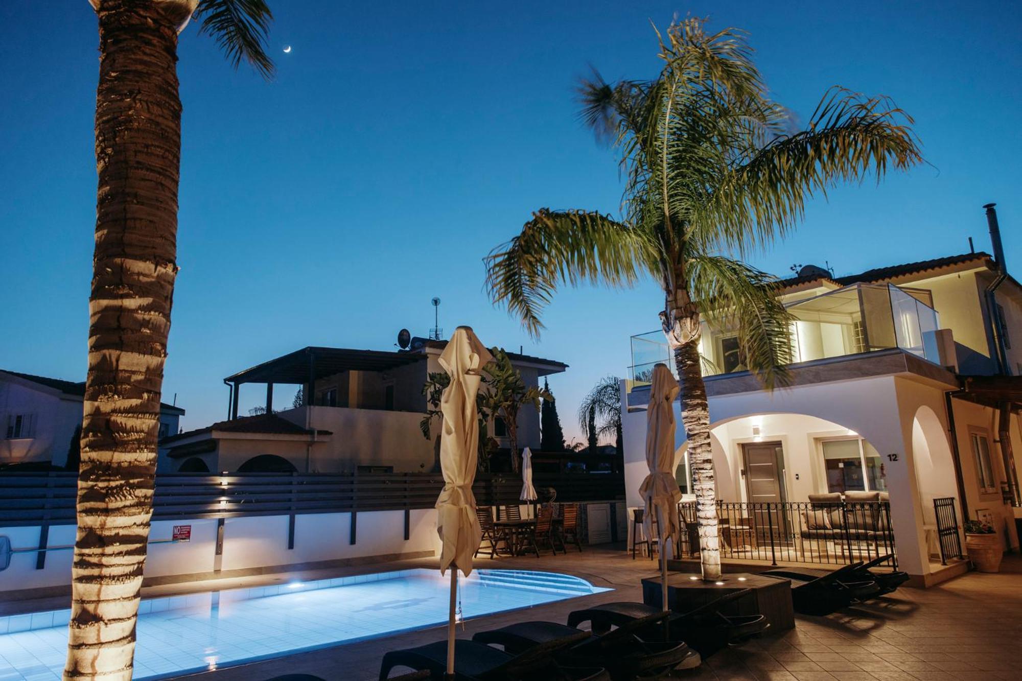 Sunset Villa Private Complex Heated Pool Αγία Νάπα Εξωτερικό φωτογραφία