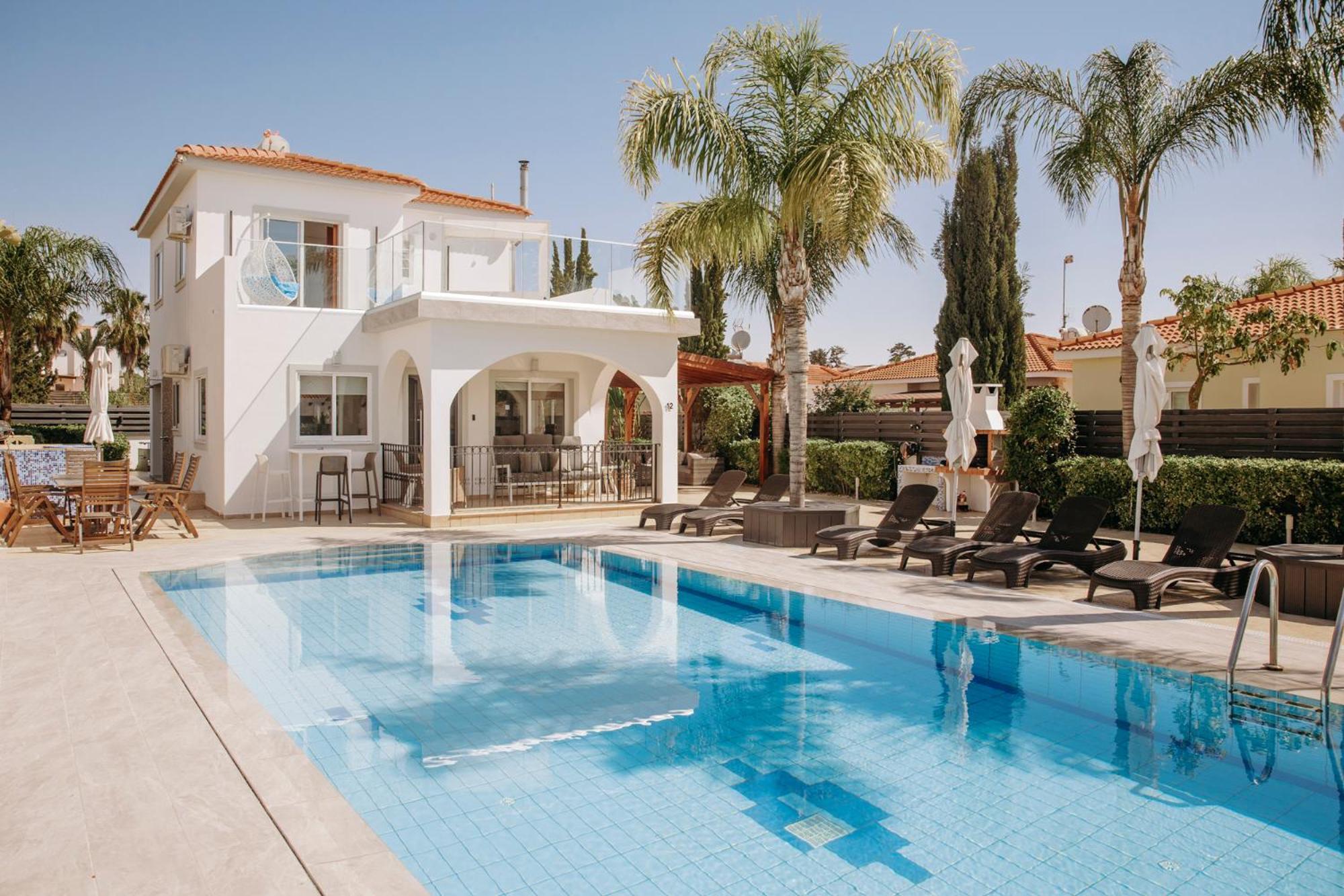 Sunset Villa Private Complex Heated Pool Αγία Νάπα Εξωτερικό φωτογραφία