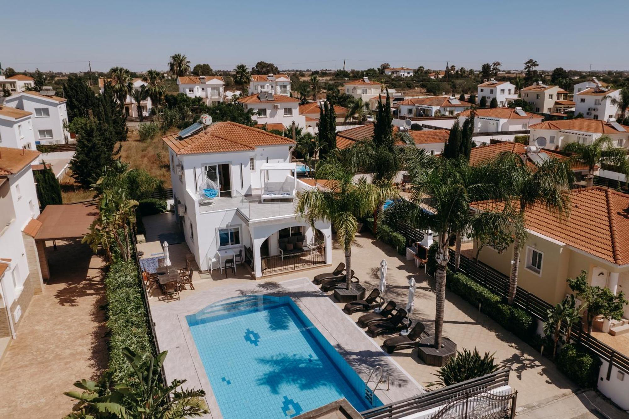 Sunset Villa Private Complex Heated Pool Αγία Νάπα Εξωτερικό φωτογραφία